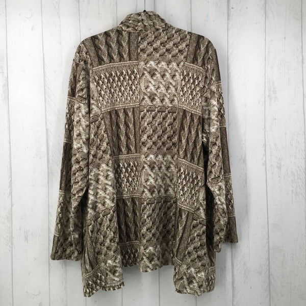 2X Printed cardigan