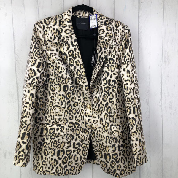 R425 16 Animal print blazer