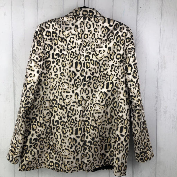 R425 16 Animal print blazer