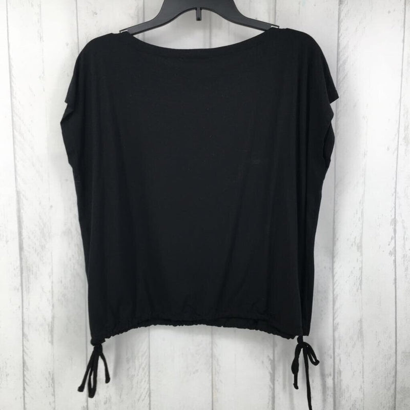 M Cap slv cinched waist top