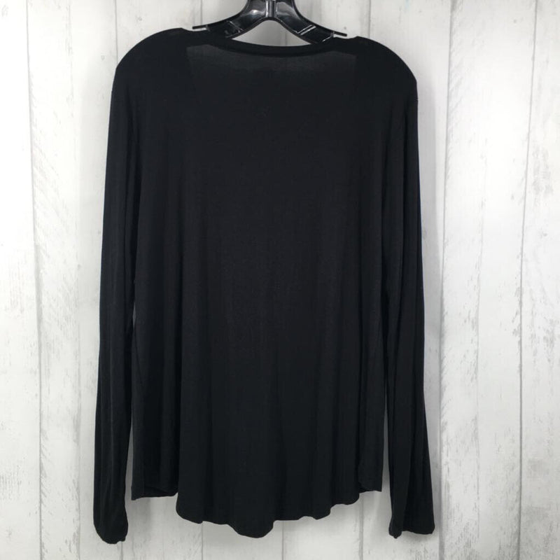 L Scoop neck l/s tee