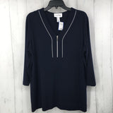 14 Half zip l/s top