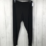 L Button ankle leggings