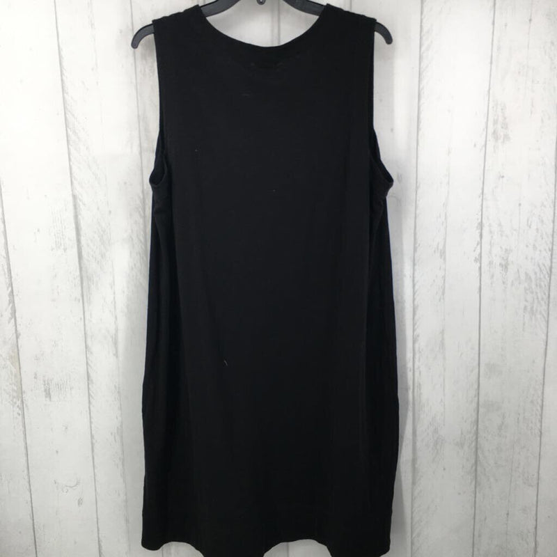 R128 XL V-neck slvls dress