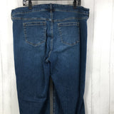 16 Wide leg vintage stretch jeans