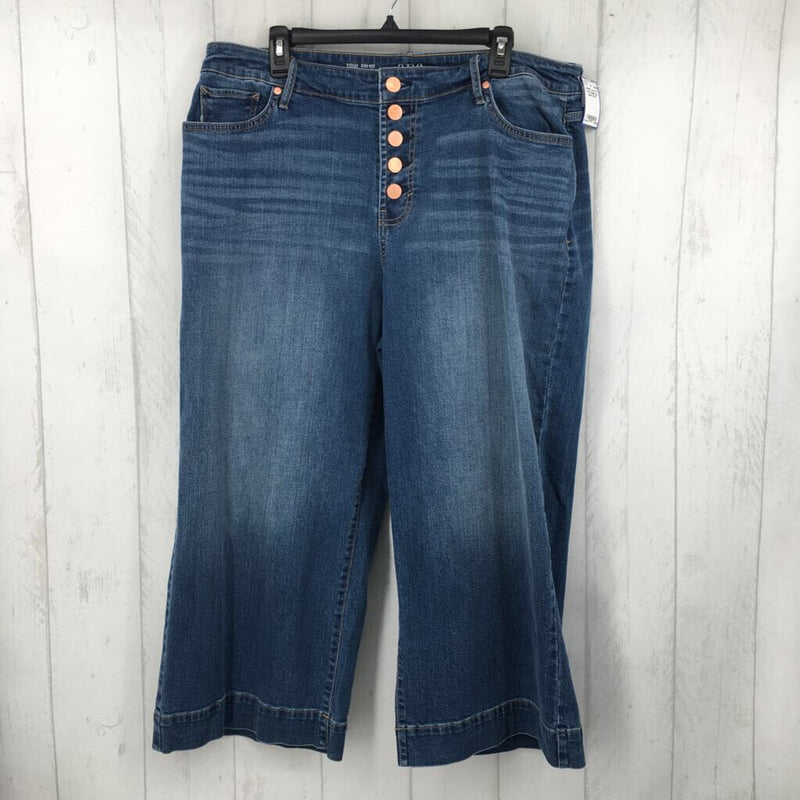 18 Hi rise straight leg jeans