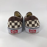 7.5 Checkered slip on sneaker