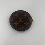 round monogram animation coin purse