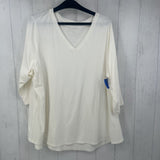 3x s/s v-neck top