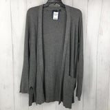 L Ribbed cardigan