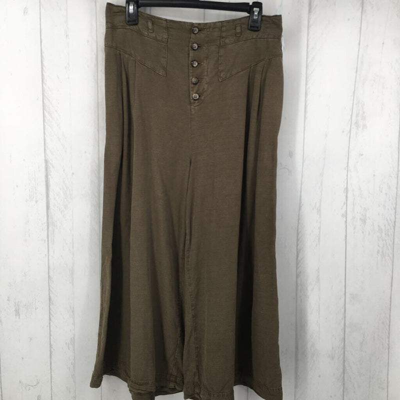 M Wide leg crop pants