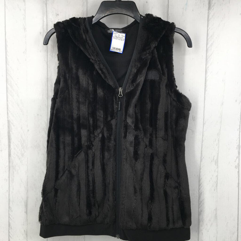 R99 M Faux fur hooded vest