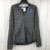 M Marled zip up Colts sweatshirt