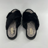 L 9-10 Faux fur slippers