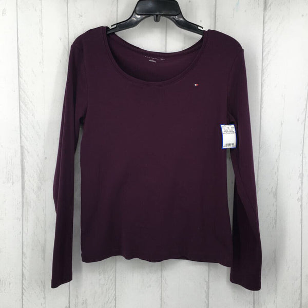 M Scoop neck l/s tee