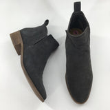 9 suede ankle boots