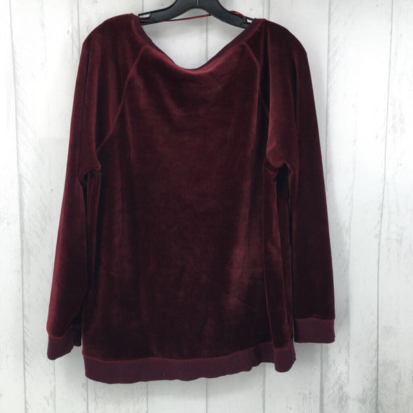 L Velvet l/s top