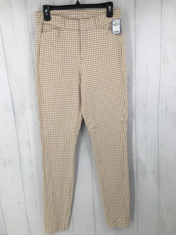 8T Plaid pixie pant