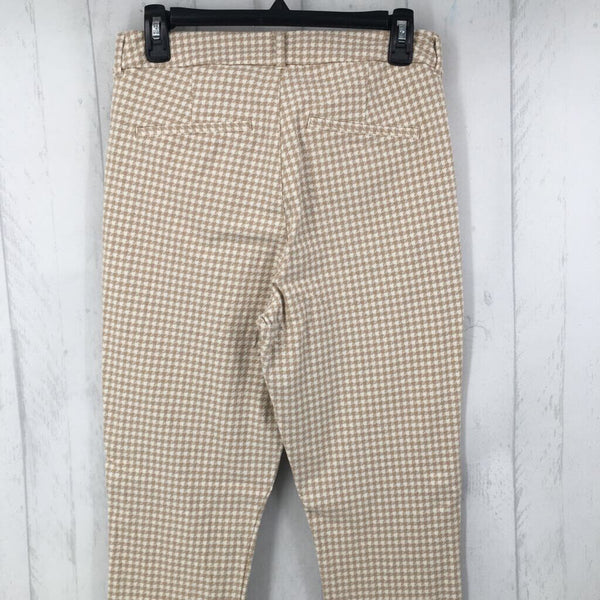 8T Plaid pixie pant