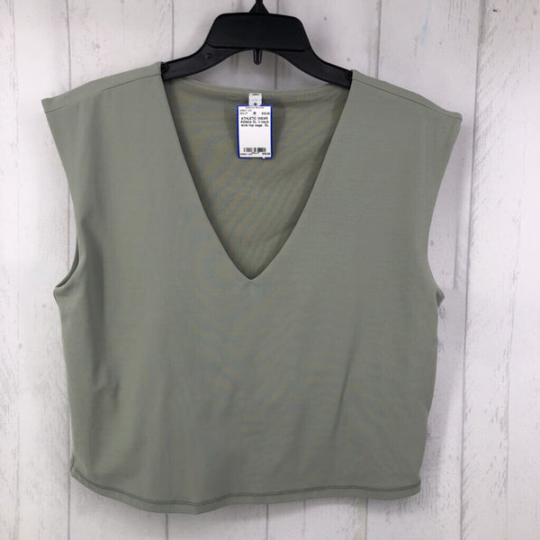 XL V-neck slvls top