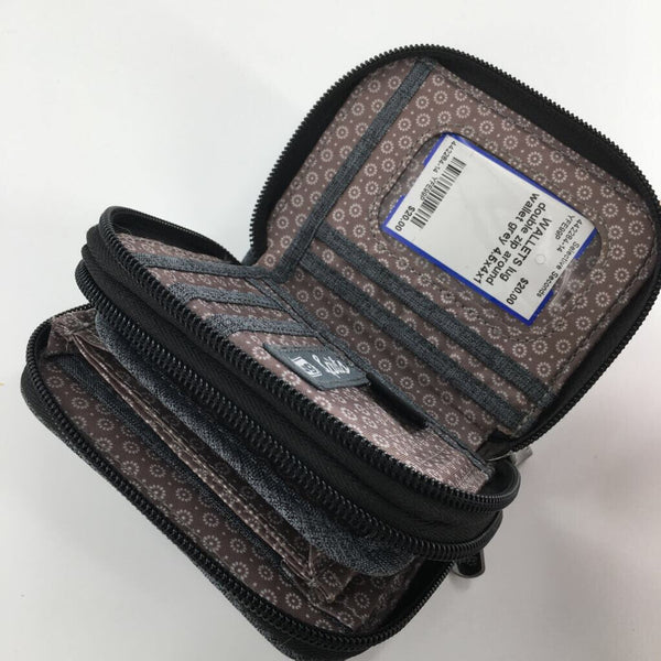 double zip around wallet