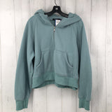 XL Hooded half-zip sweatshirt