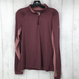 L Quarter zip l/s top