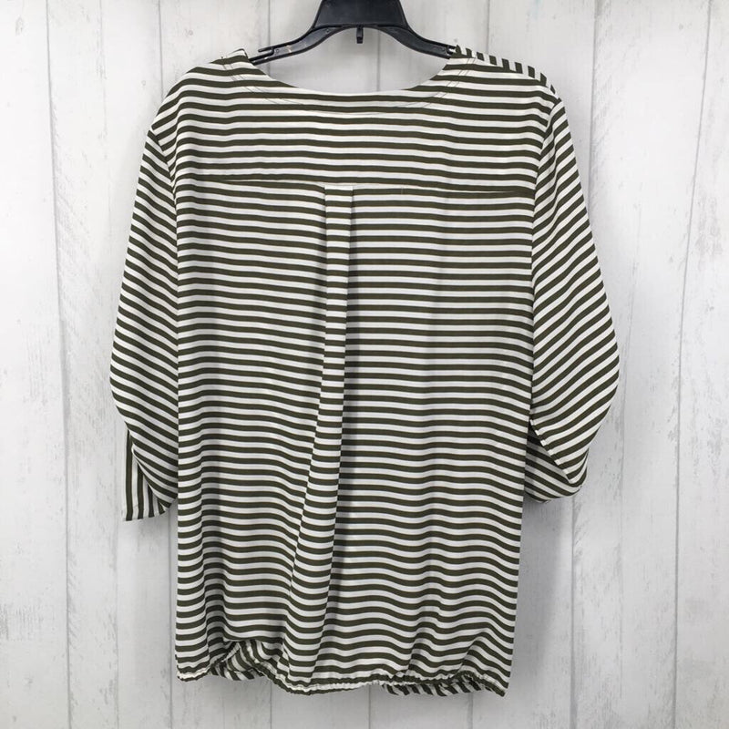 R47 XL Stripewd crossover 3/4 slv top