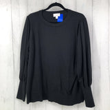 1x l/s pullover sweater