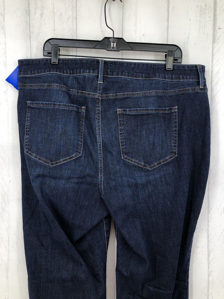 18wp high rise straight jeans