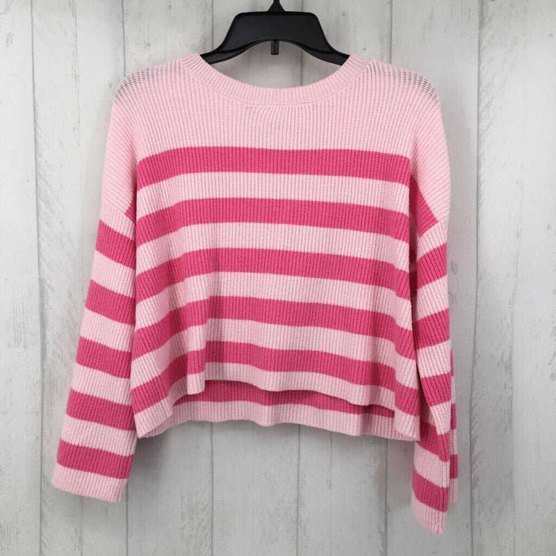 M Striped crewneck sweater