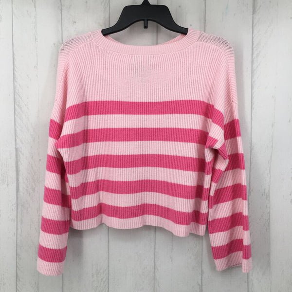 M Striped crewneck sweater