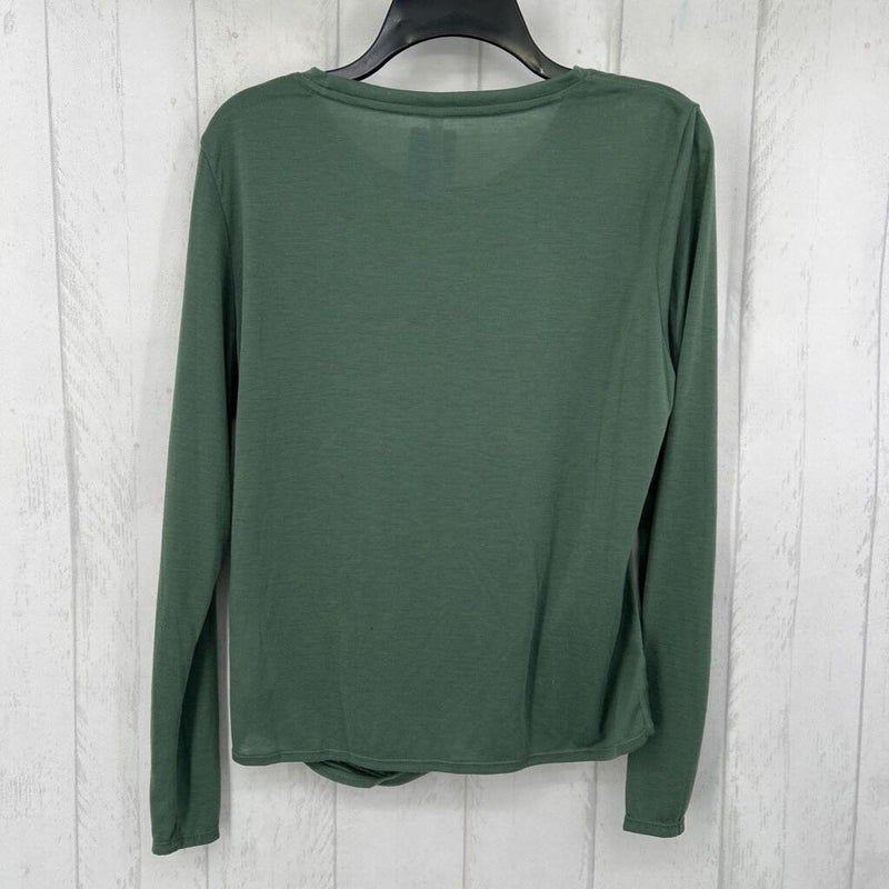 XL Knotted hem l/s top