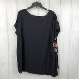 XL Flo print s/s top