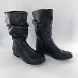 9W Mid-calf scrunch boots