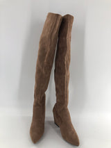 6.5/7 heel over the knee boots