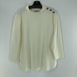 L Button detail 3/4 slv top