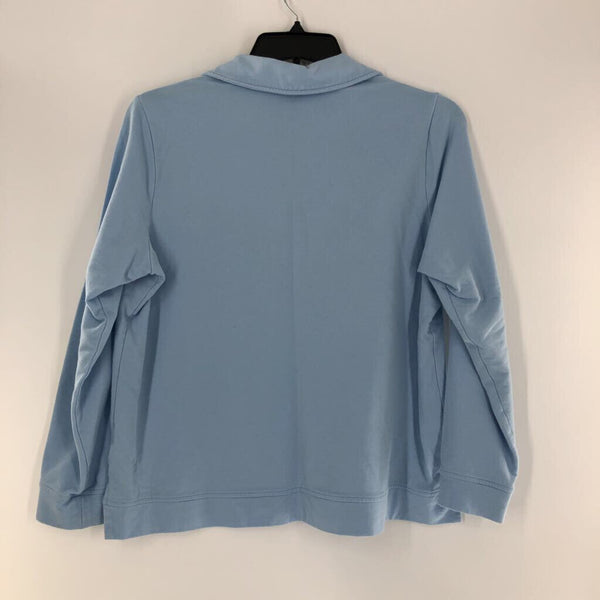 L Quarter button sweatshirt