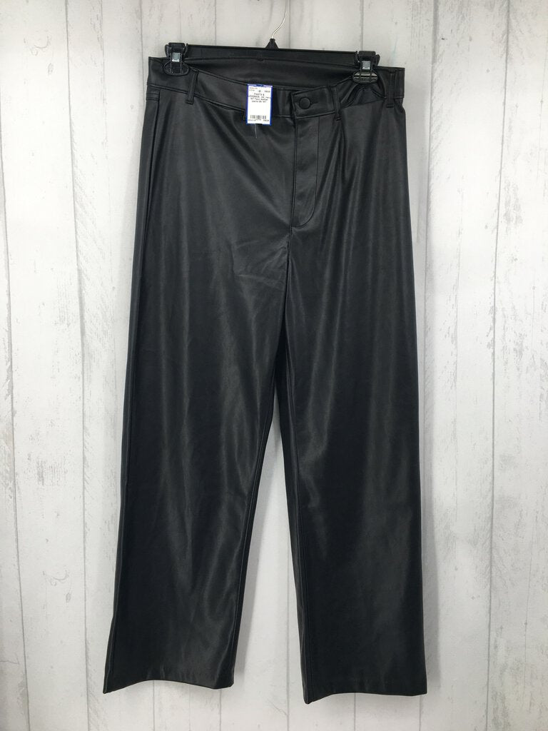 14T Faux leather pants