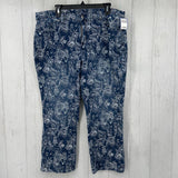 20wp Paisley print jeans