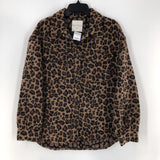 M Animal print shacket