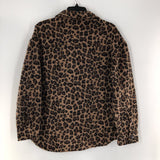 M Animal print shacket