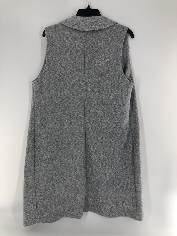 10 Marled long vest