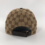 Gucci monogram canvas baseball cap