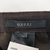 Gucci monogram canvas baseball cap