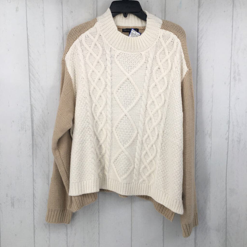 XL Cable knit sweater