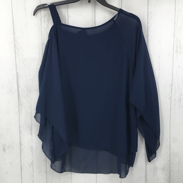 XL Chiffon 3/4 slv top