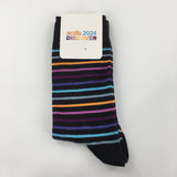 Striped crew socks