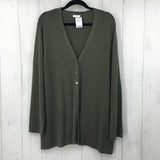 XL Button front cardi