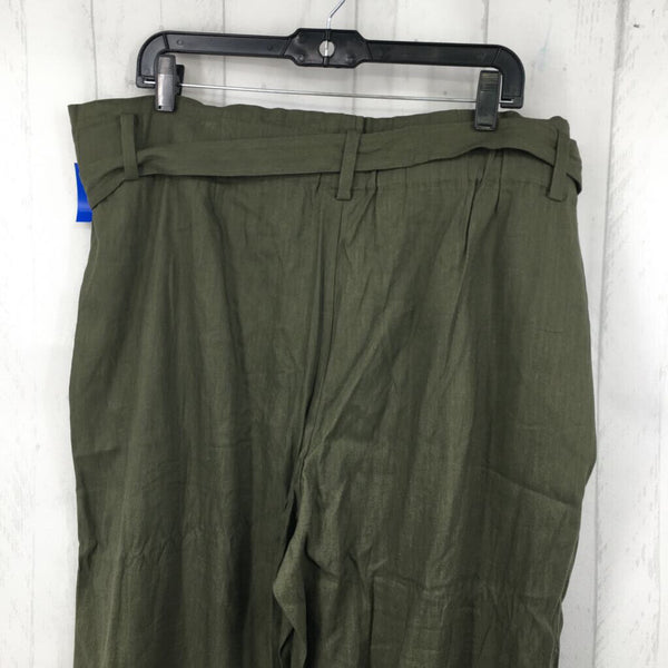 XL Belted linen pants